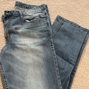 Mens Calvin Klein slim straight jeans size 36x30
